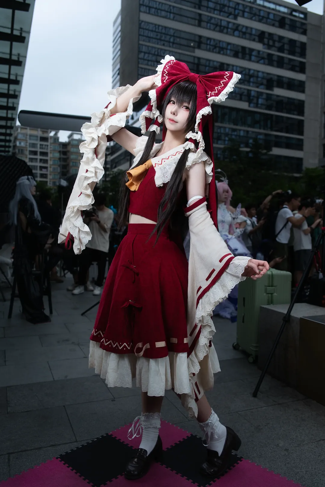 【博丽灵梦cos】东方project，梦回众神眷恋的幻想乡 - 第 6 张