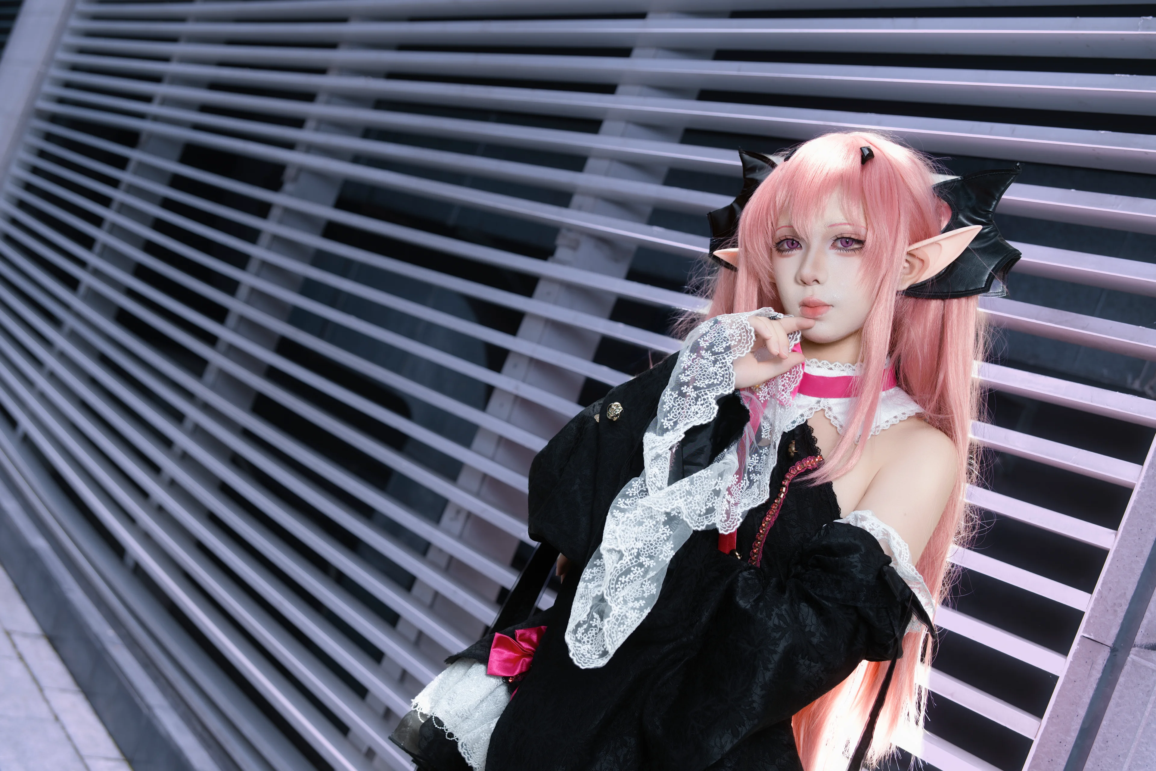 【克鲁鲁cos】终结的炽天使永生的女王，萤火虫现场返图 - 第 1 张