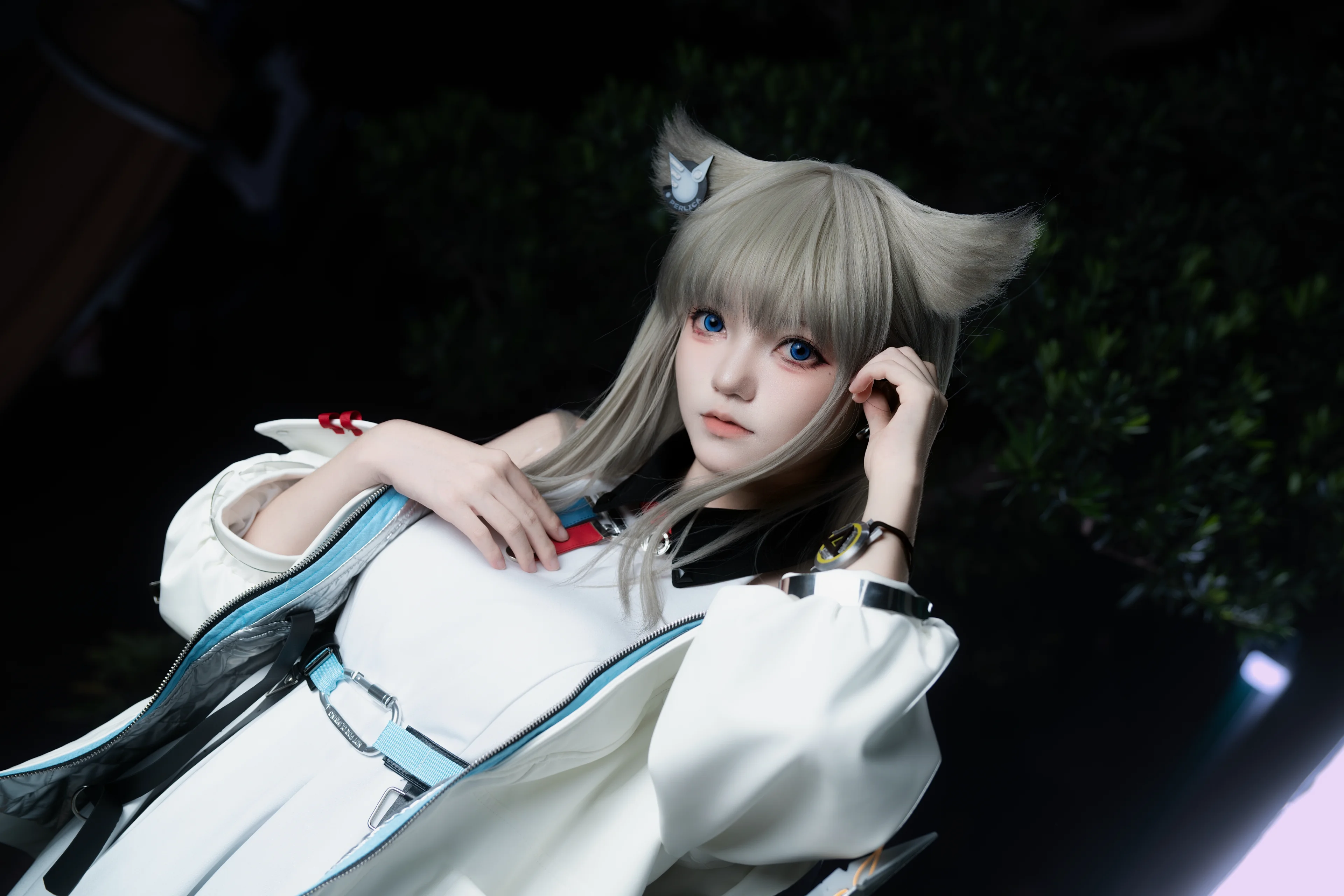 【佩丽卡cos】终末地，深夜场外的机能风漫步 - 第 6 张