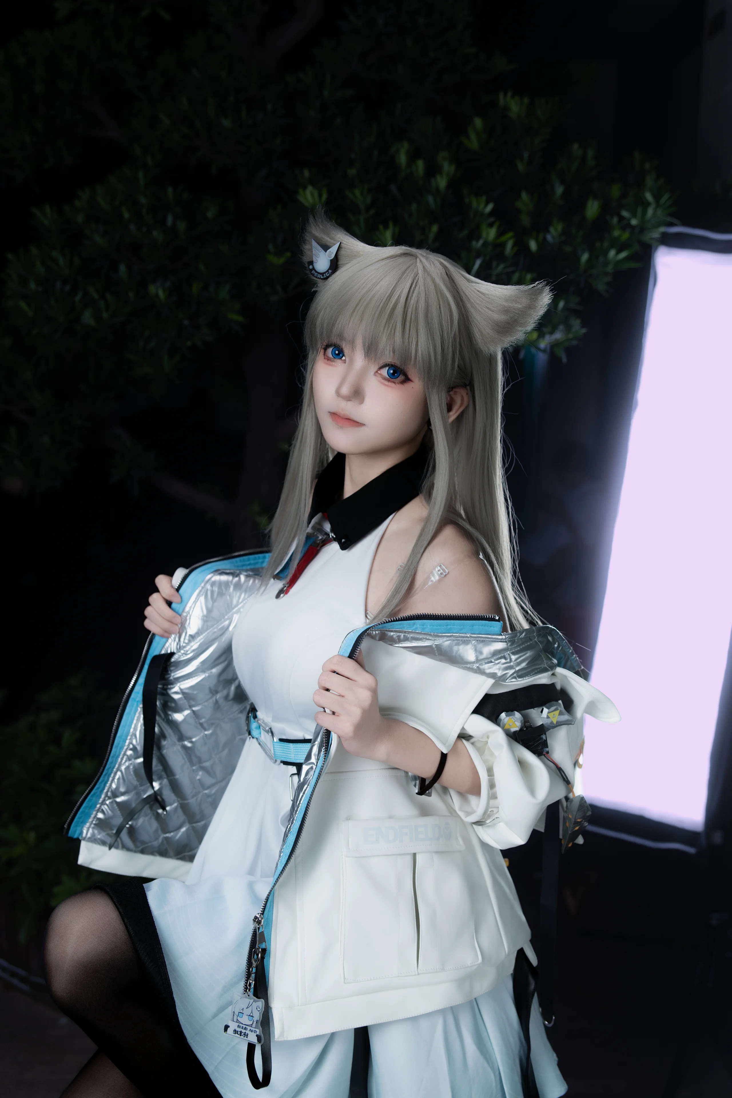 【佩丽卡cos】终末地，深夜场外的机能风漫步 - 第 7 张