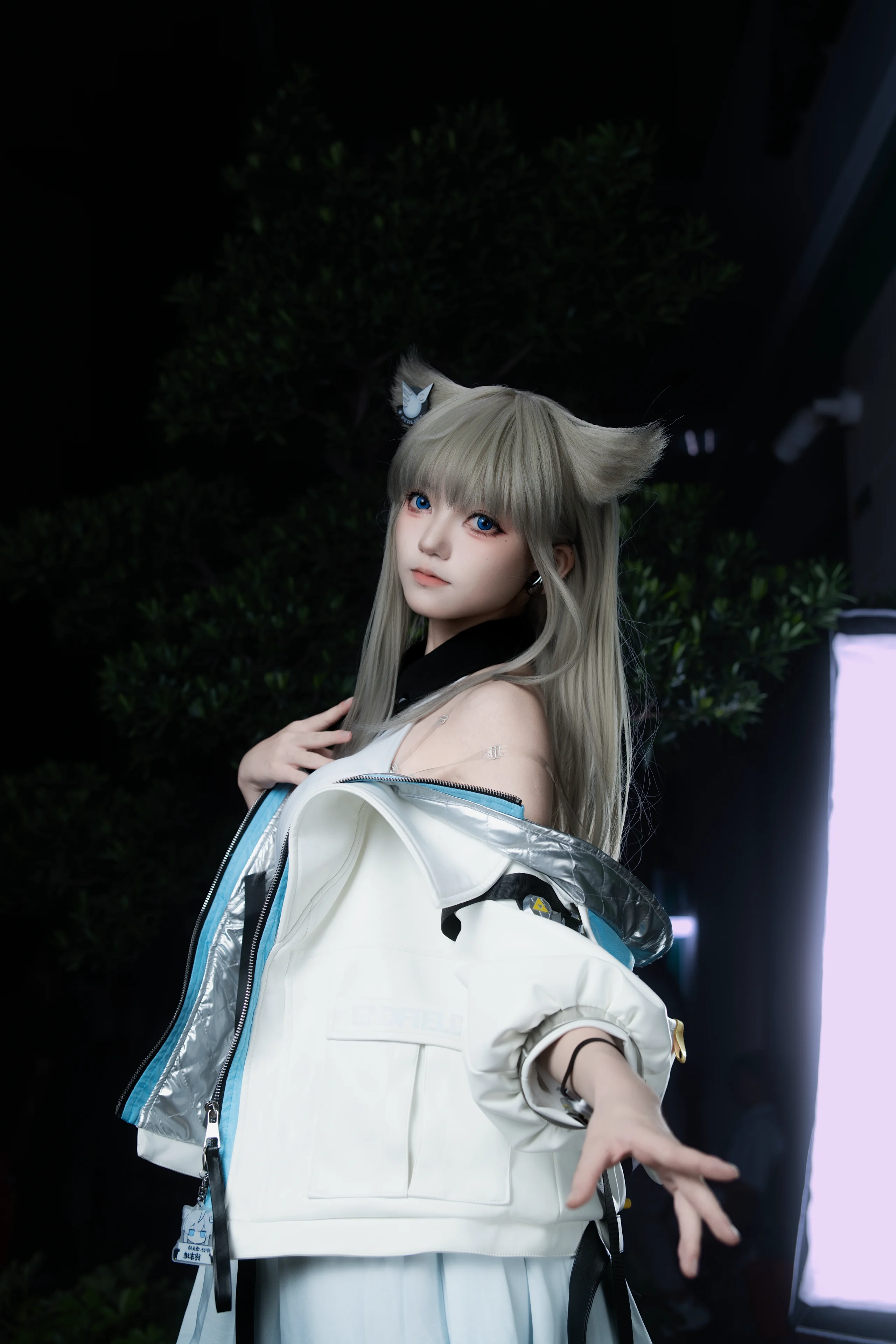 【佩丽卡cos】终末地，深夜场外的机能风漫步 - 第 8 张