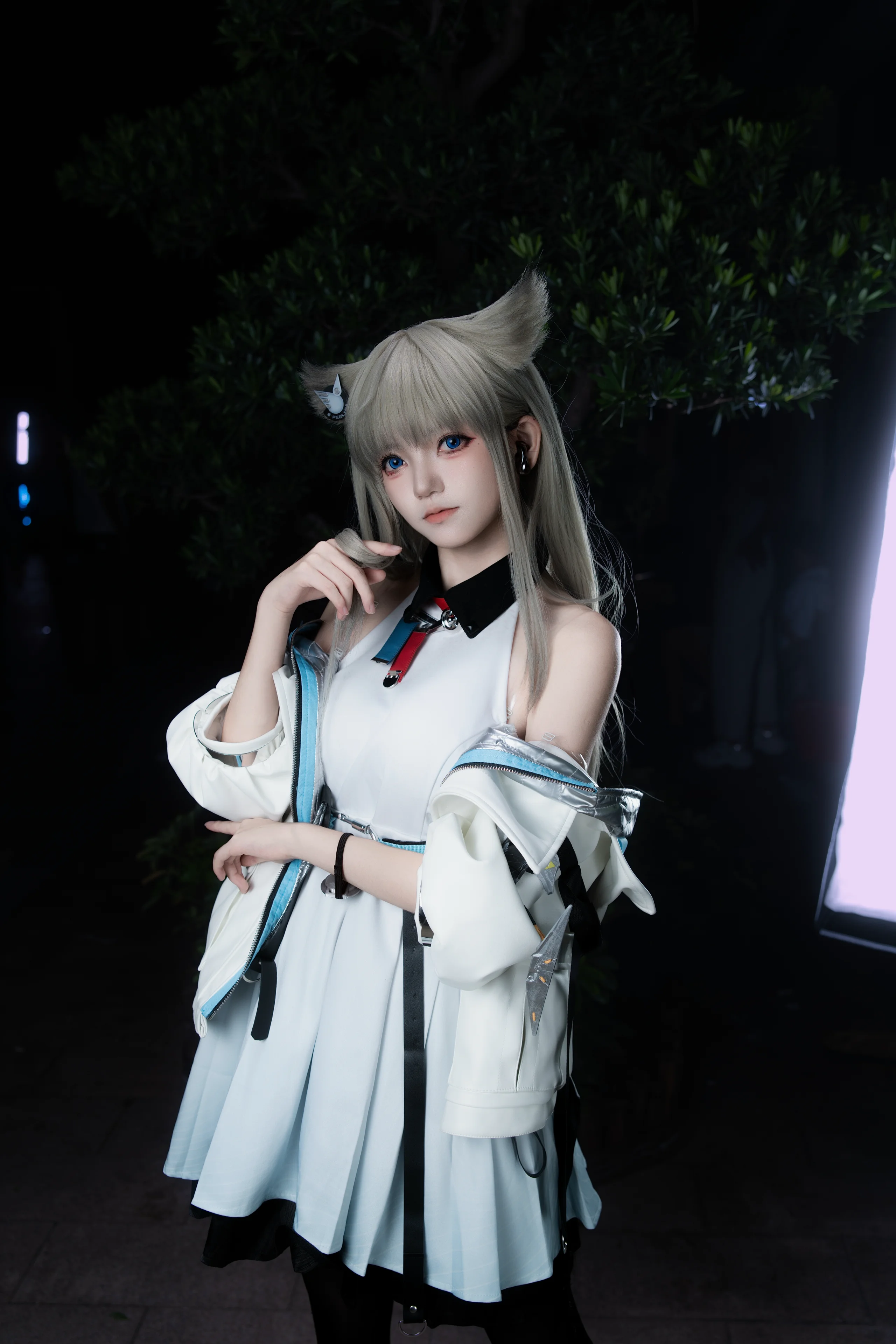 【佩丽卡cos】终末地，深夜场外的机能风漫步 - 第 9 张