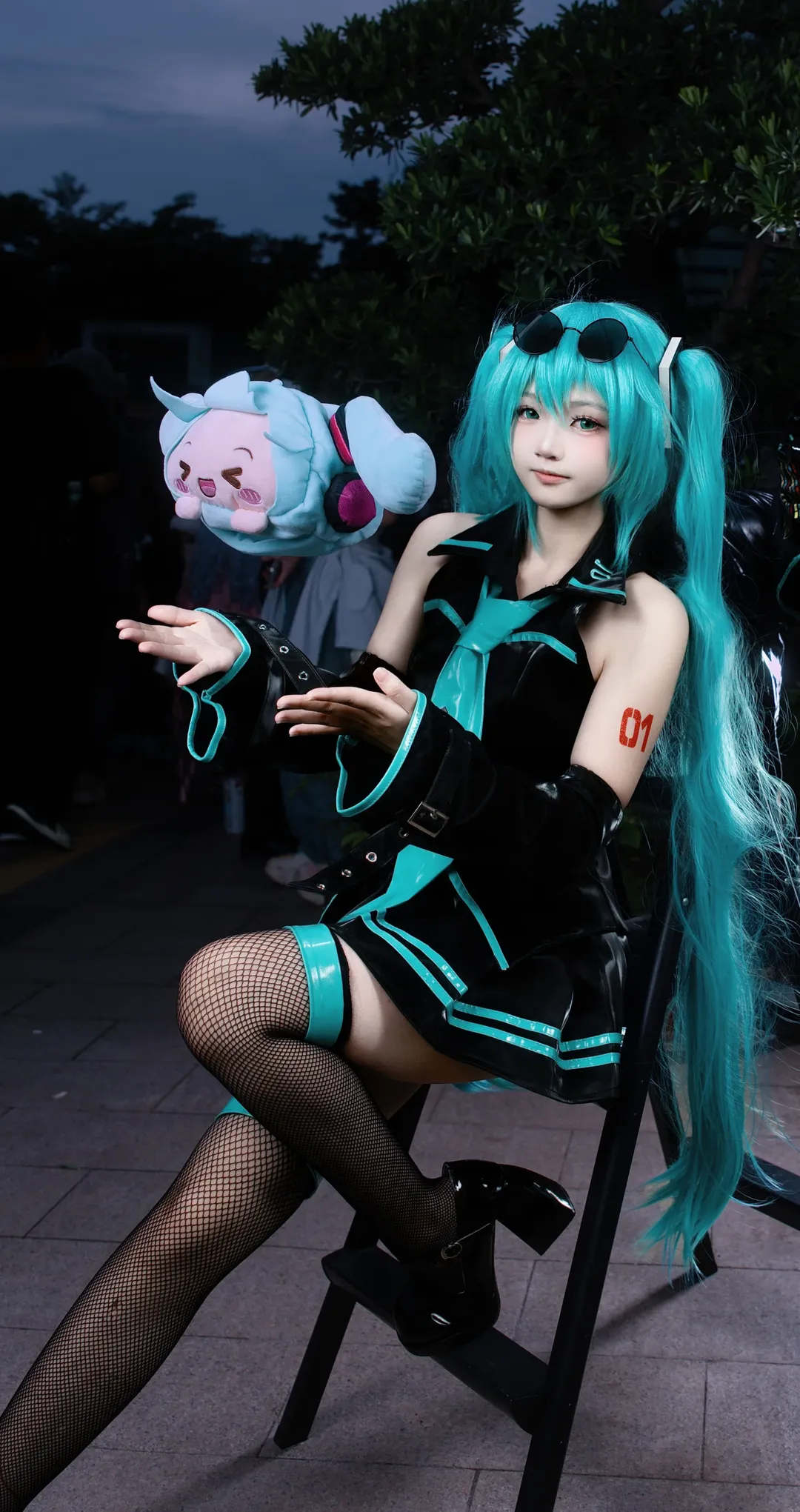 【初音未来cos】广州萤火虫漫展D3，双人初音企划分享
