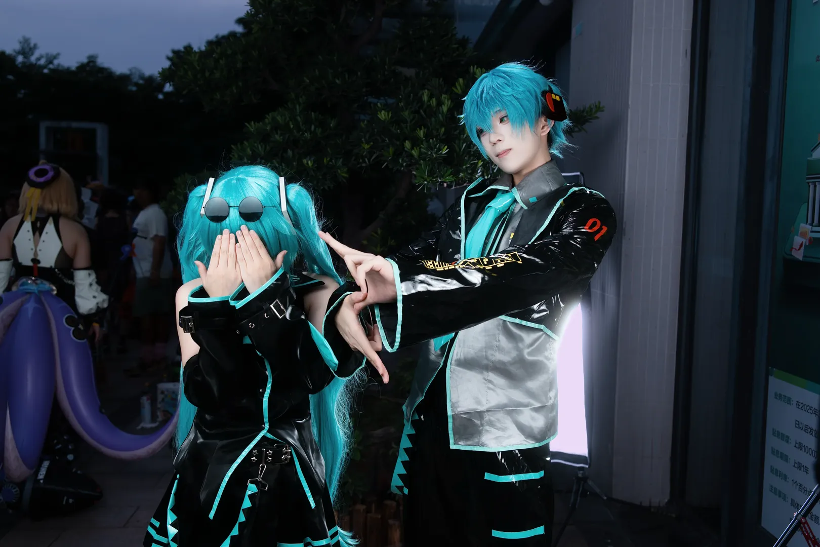 【初音ミク コスプレ】広州蛍火虫アニメエキスポD3、W初音ミク企画レポ - 8 枚目