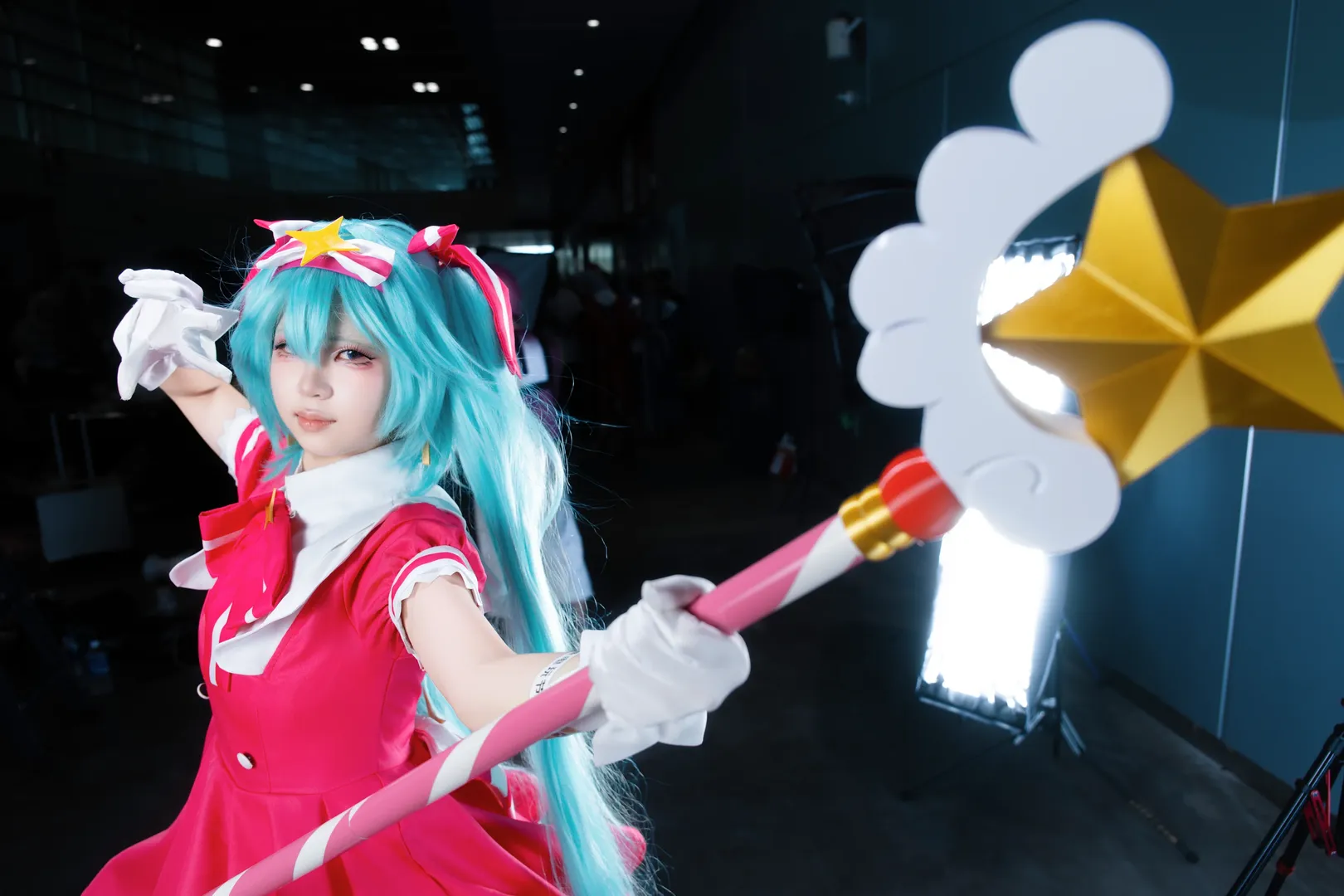 【魔法初音未来cos】江门结缘漫展上的星光魔法