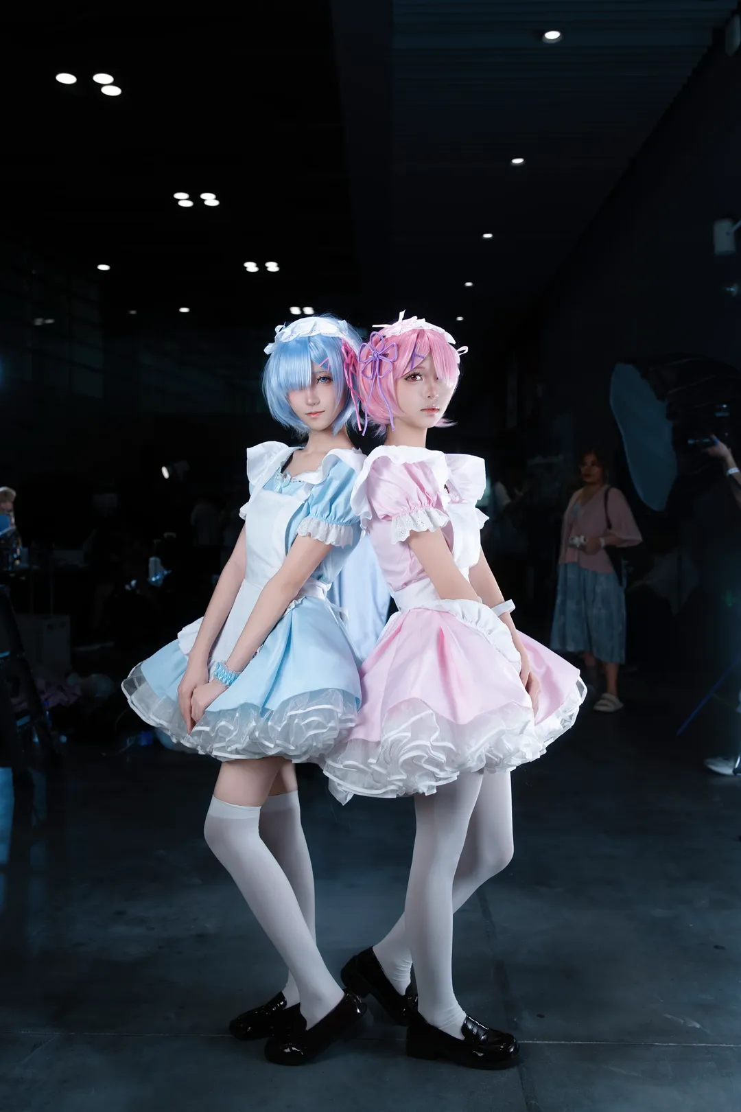 【拉姆蕾姆cos】江门结缘漫展的姐妹拍摄，从零开始的异世界女仆日常