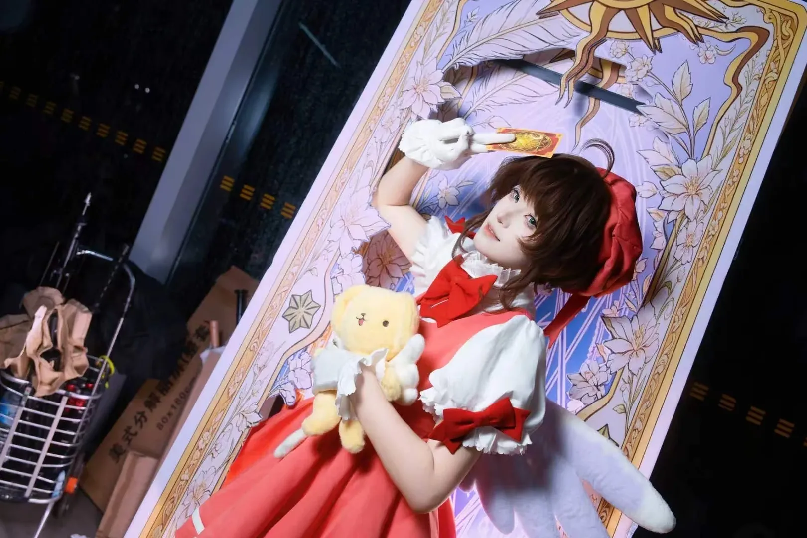 【小樱cos】广州萤火虫漫展，经典红白战袍的无差别日常 - 第 3 张