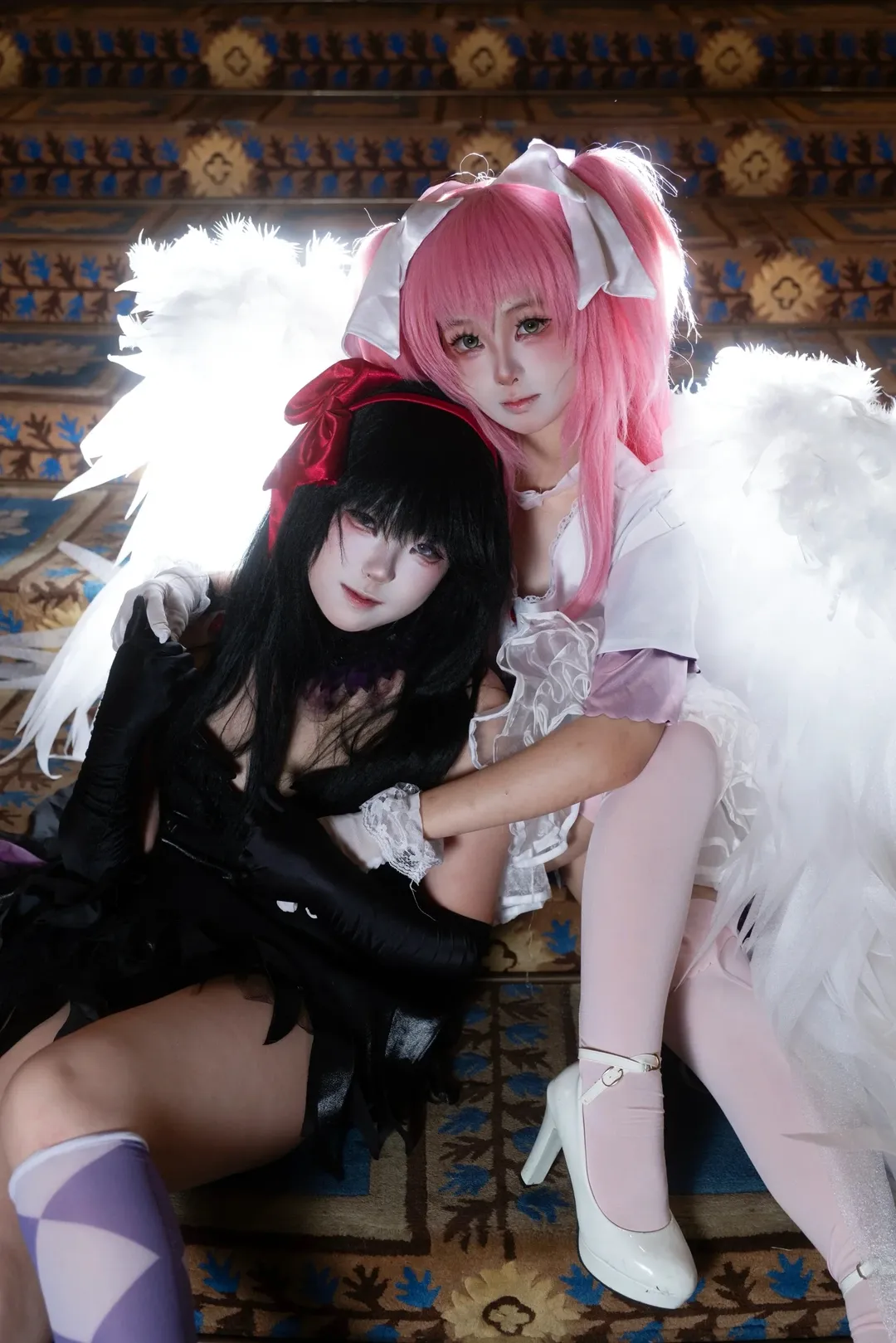 【小圆cos】魔法少女小圆，罗浮宫的光影与羁绊时刻