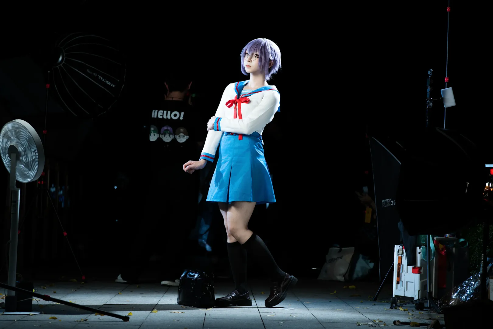 【长门有希cos】凉宫春日的忧郁里那个安静的三无少女 - 第 1 张