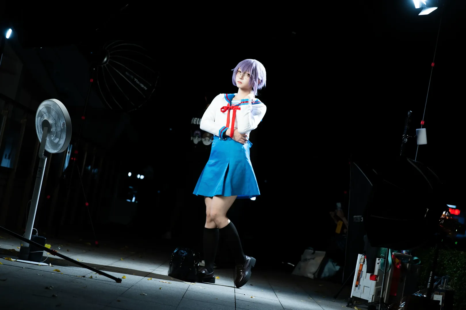 【长门有希cos】凉宫春日的忧郁里那个安静的三无少女 - 第 2 张