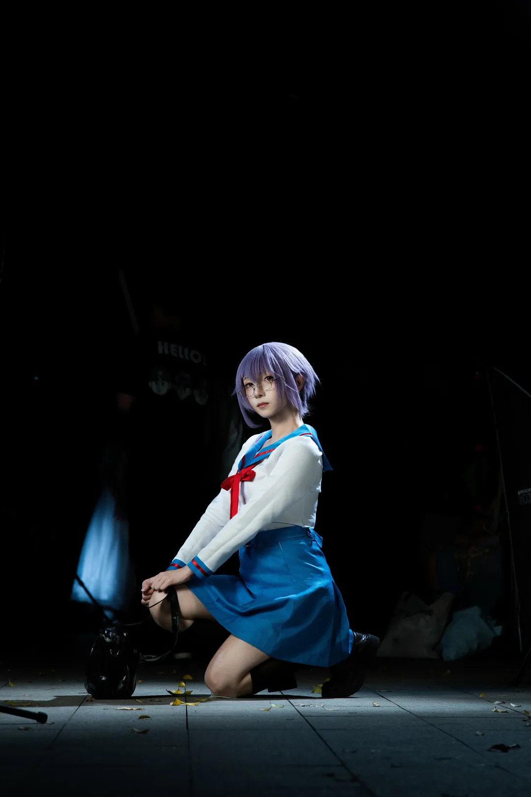 【长门有希cos】凉宫春日的忧郁里那个安静的三无少女 - 第 3 张