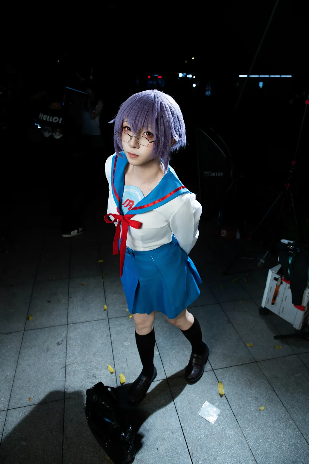 【长门有希cos】凉宫春日的忧郁里那个安静的三无少女 - 第 4 张