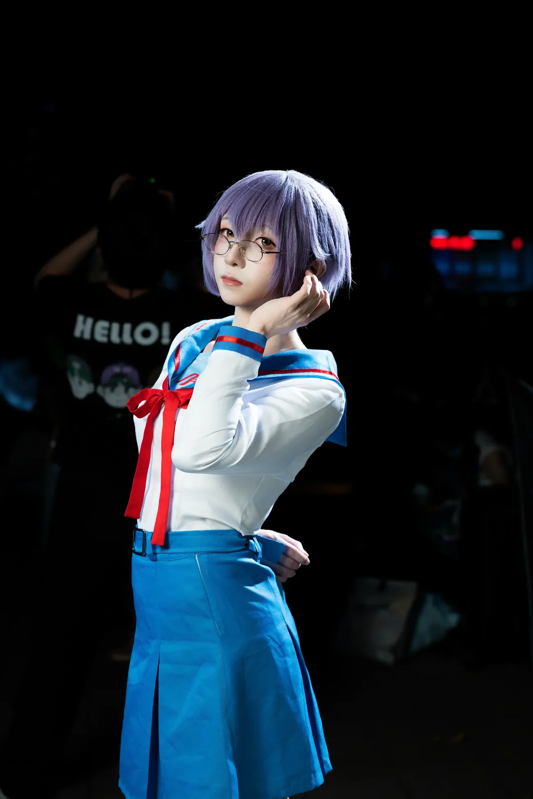 【长门有希cos】凉宫春日的忧郁里那个安静的三无少女 - 第 5 张
