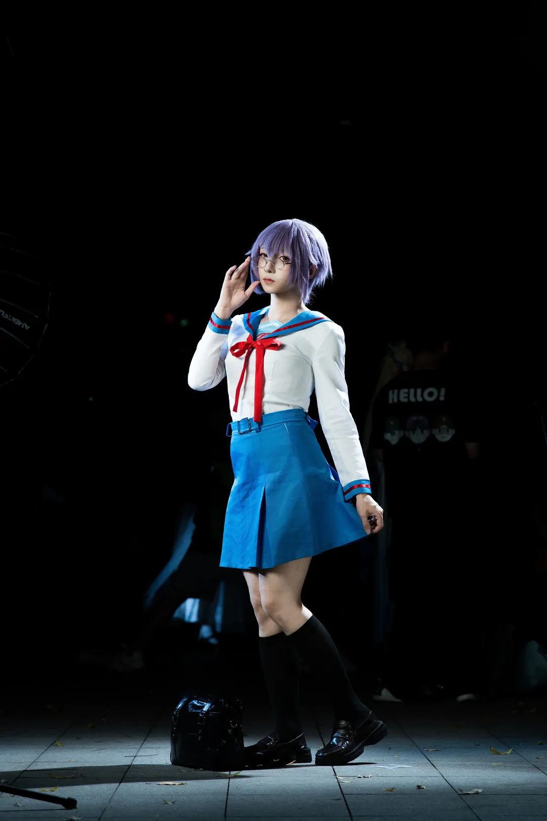 【长门有希cos】凉宫春日的忧郁里那个安静的三无少女 - 第 6 张