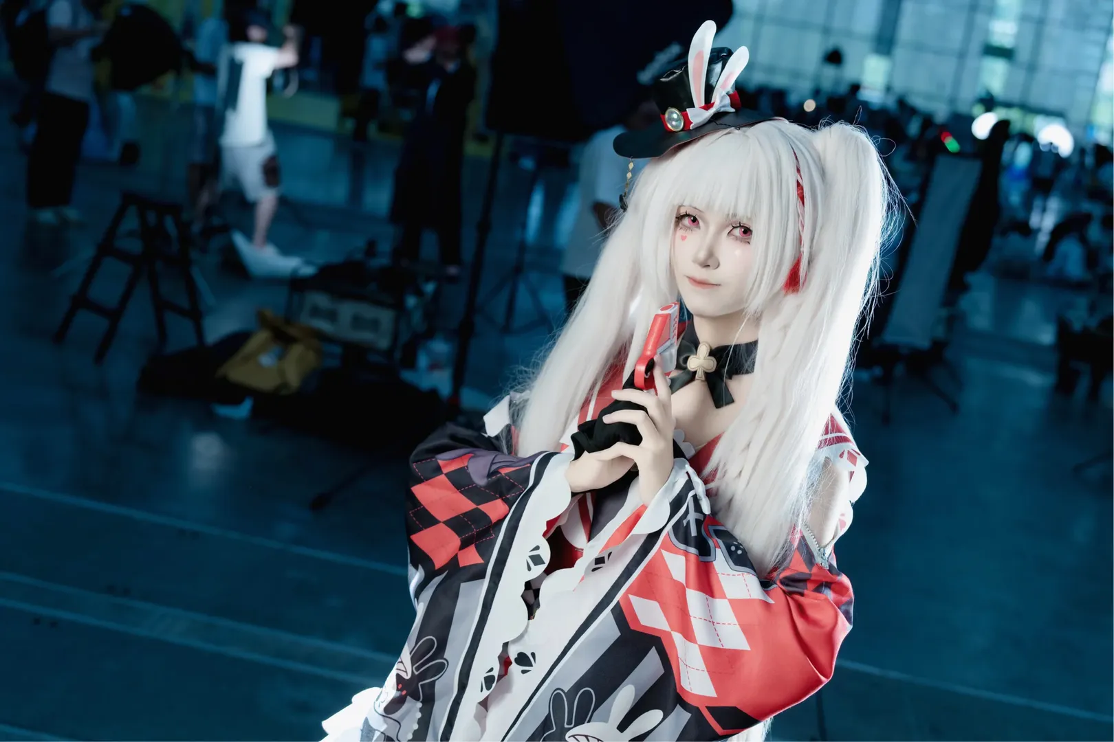 【火花cos】中山as漫展冷调光影与红黑和风实拍记录 - 第 6 张