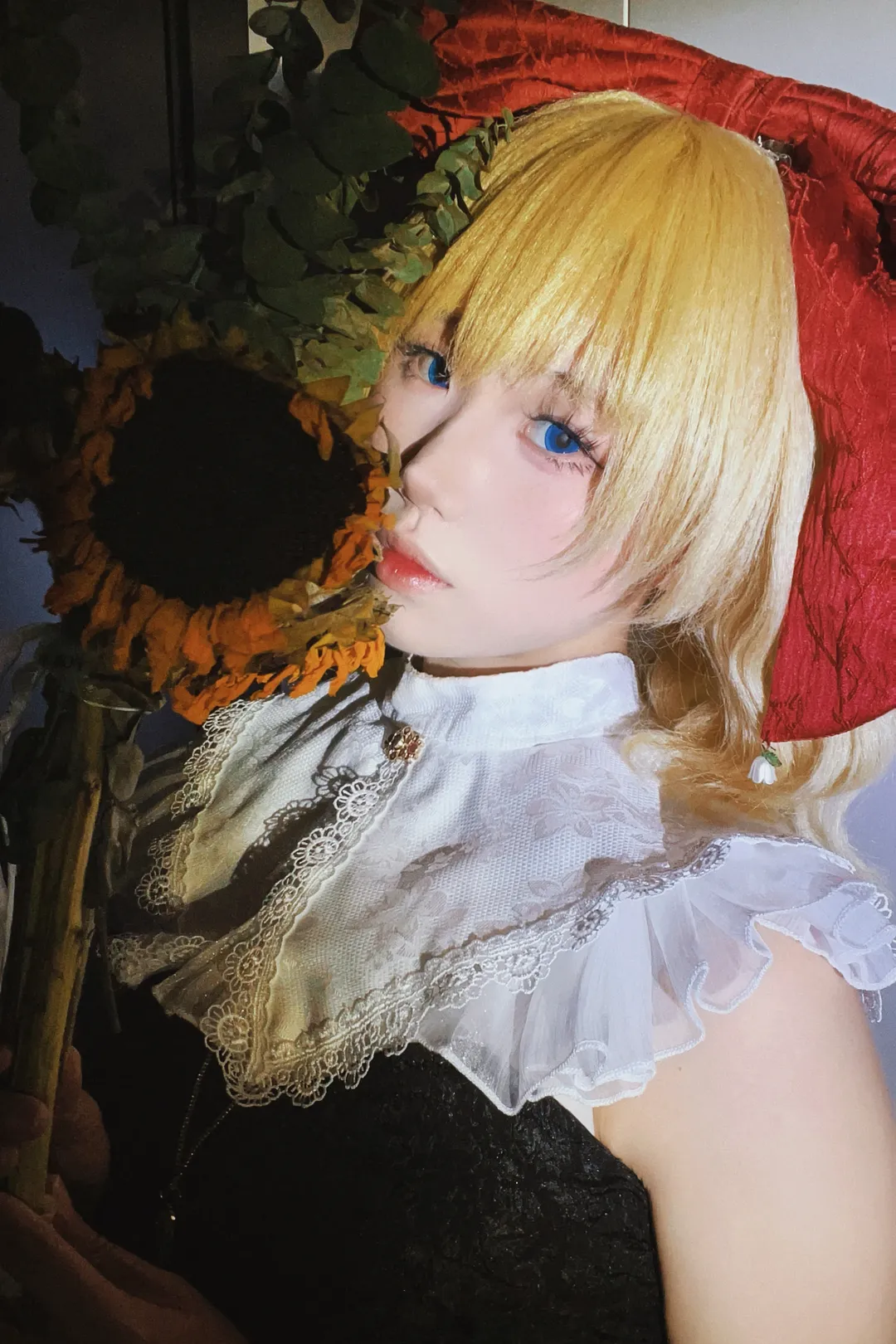 【梅蒂欣cos】东方project里的毒人偶，带着枯萎的向日葵 - 第 1 张