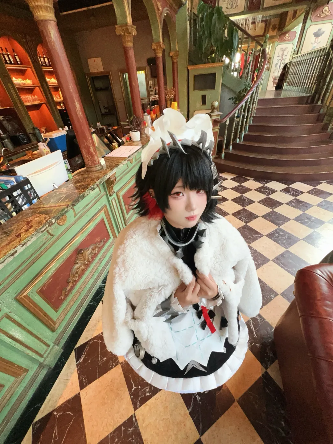 【艾莲乔cos】绝区零鲨鱼妹硬抗长沙11月寒潮