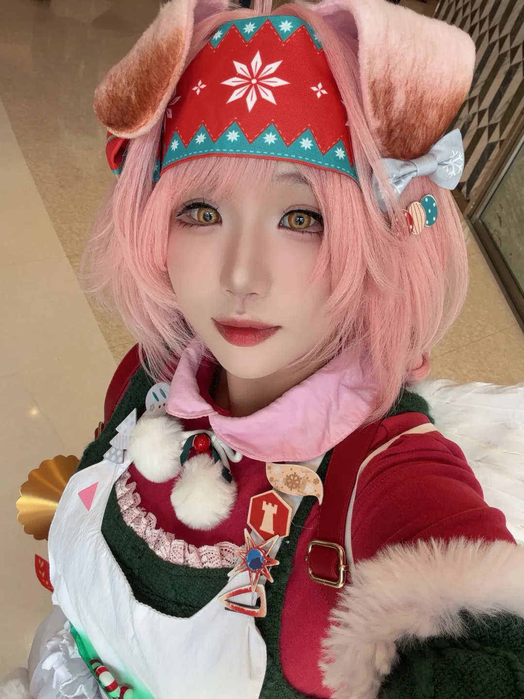 【澄闪cos】明日方舟冬日雪景造型大头照记录 - 第 2 张