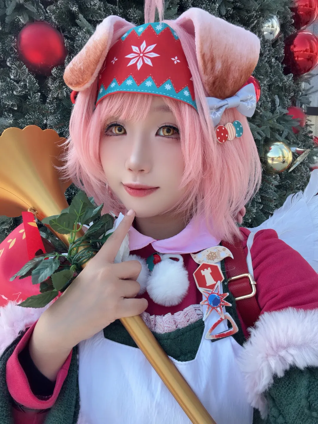 【澄闪cos】明日方舟冬日雪景造型大头照记录 - 第 3 张