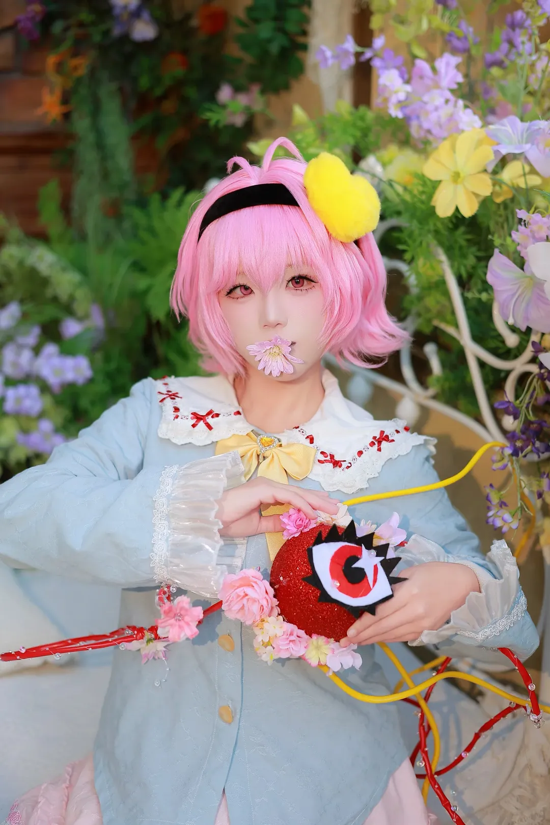【Komeiji Satori cosplay】Touhou Project: Satori's Eye Garden Special - Image 2