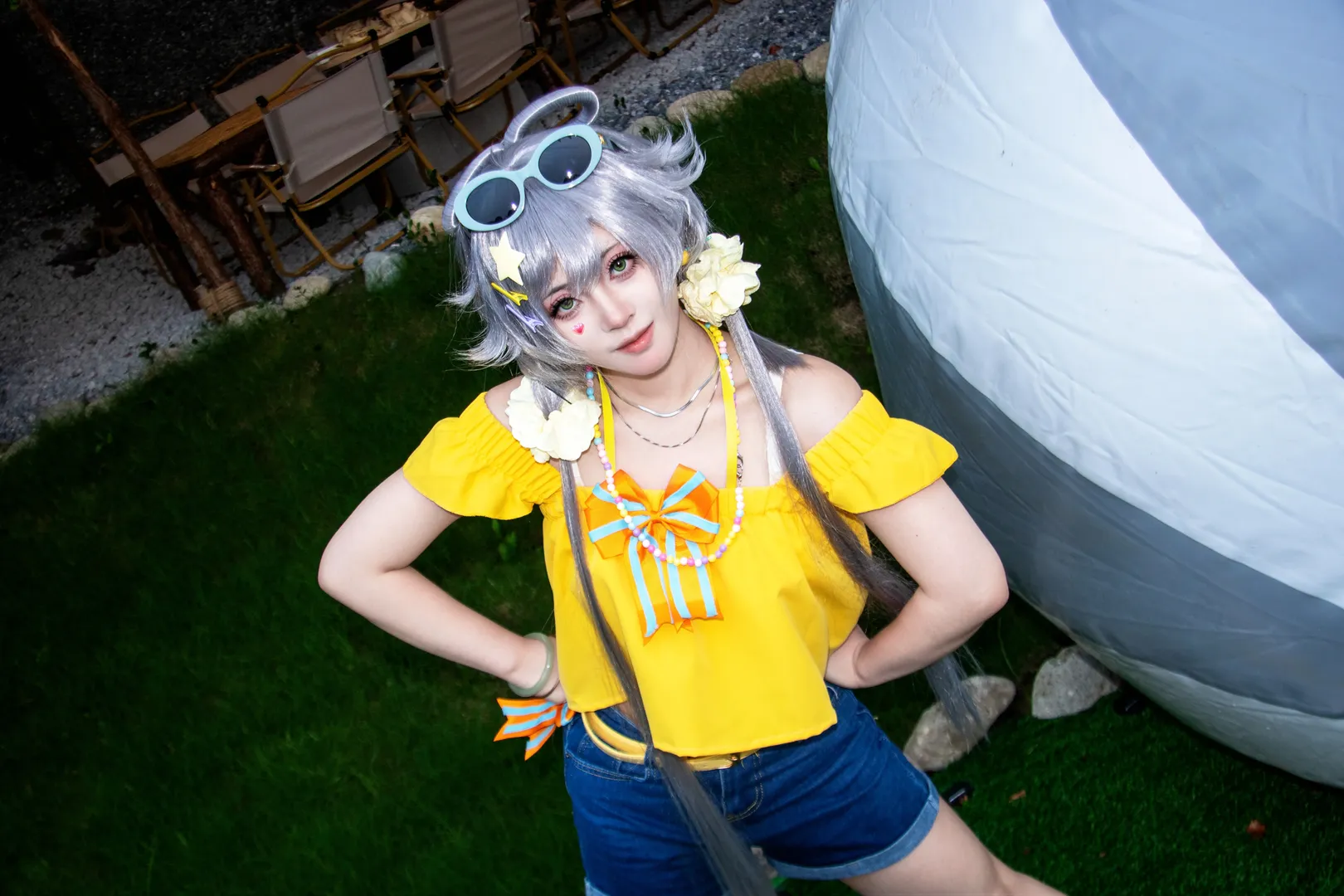 【洛天依cos】夏日戶外露營風，定格最完美的夏天 - 第 2 張