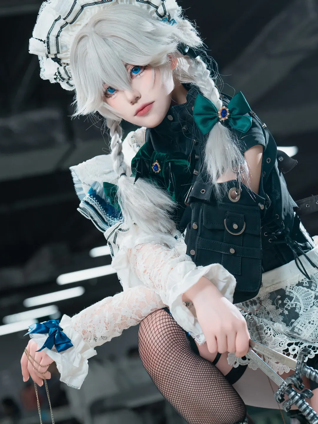 【十六夜咲夜cos】东方Project的优雅与潇洒