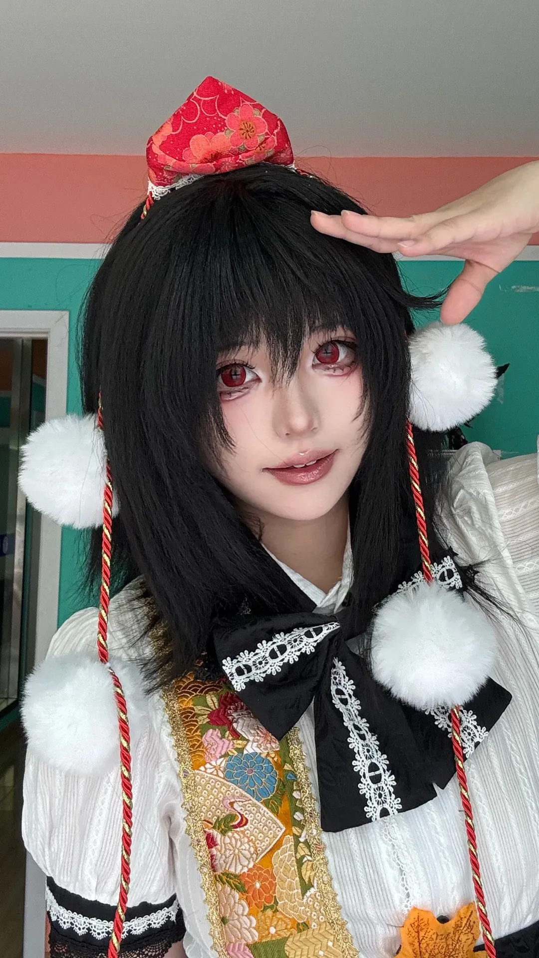 【射命丸文cos】风神少女的摆拍瞬间，还原最速传说