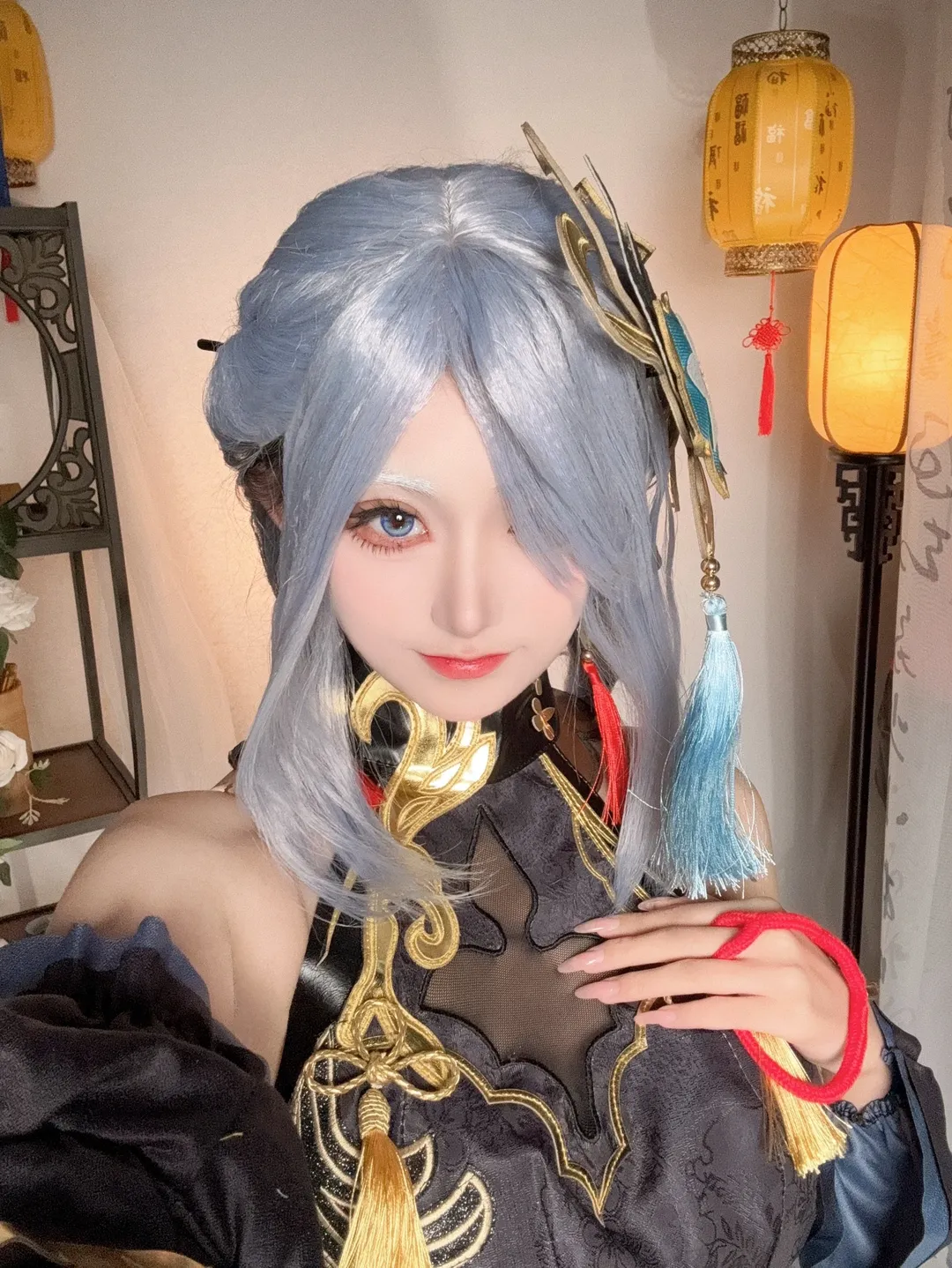 【申鶴 コスプレ】『原神』海灯祭、テイワットのおばさんの絶美な一瞬とスタジオ舞台裏 - 3 枚目