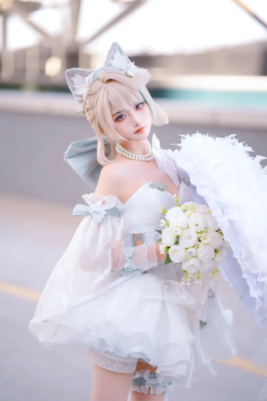 【Lynette Cosplay】Genshin Impact Angel Garden Cosplay: Airy Moments in Convention Light - Image 7