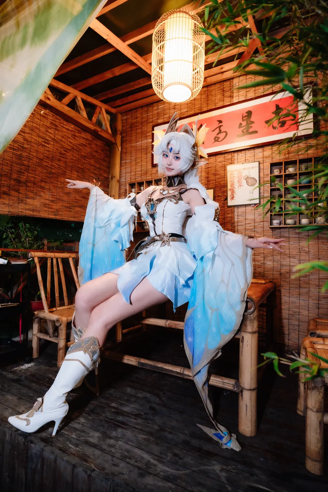 【貂蝉cos】吉林市烤肉店拍出神仙夜景大片 - 第 10 张