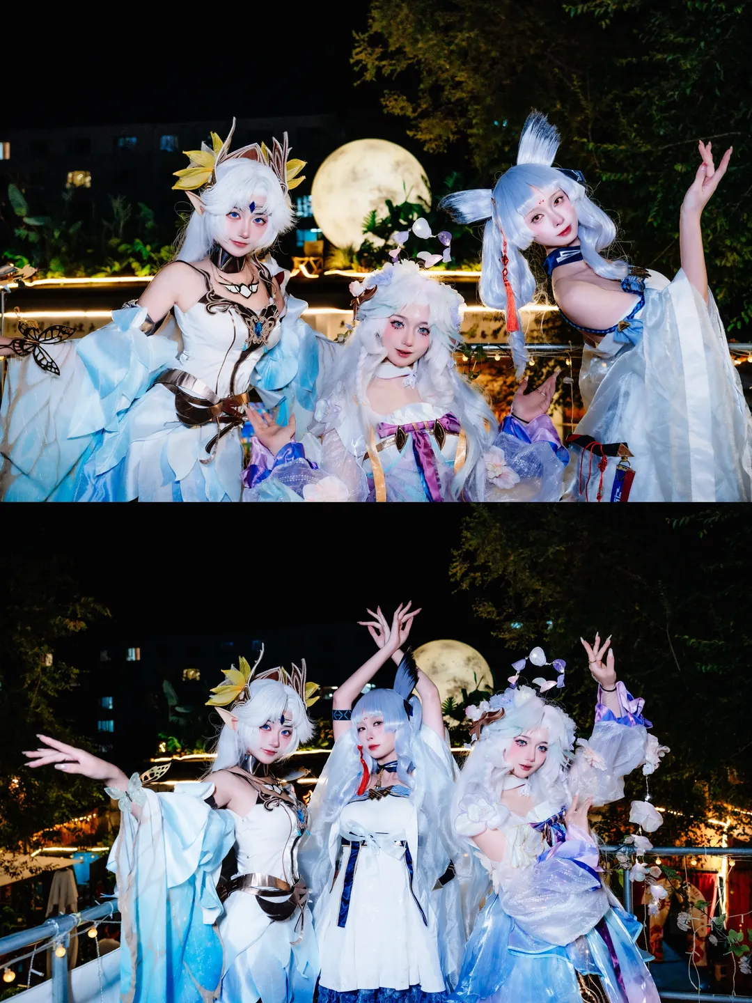 【貂蝉cos】吉林市烤肉店拍出神仙夜景大片 - 第 5 张