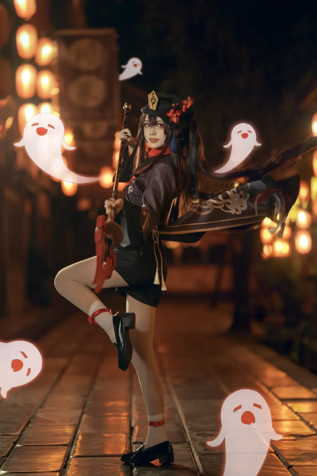【胡桃cos】往生堂客卿的夜游锦里记