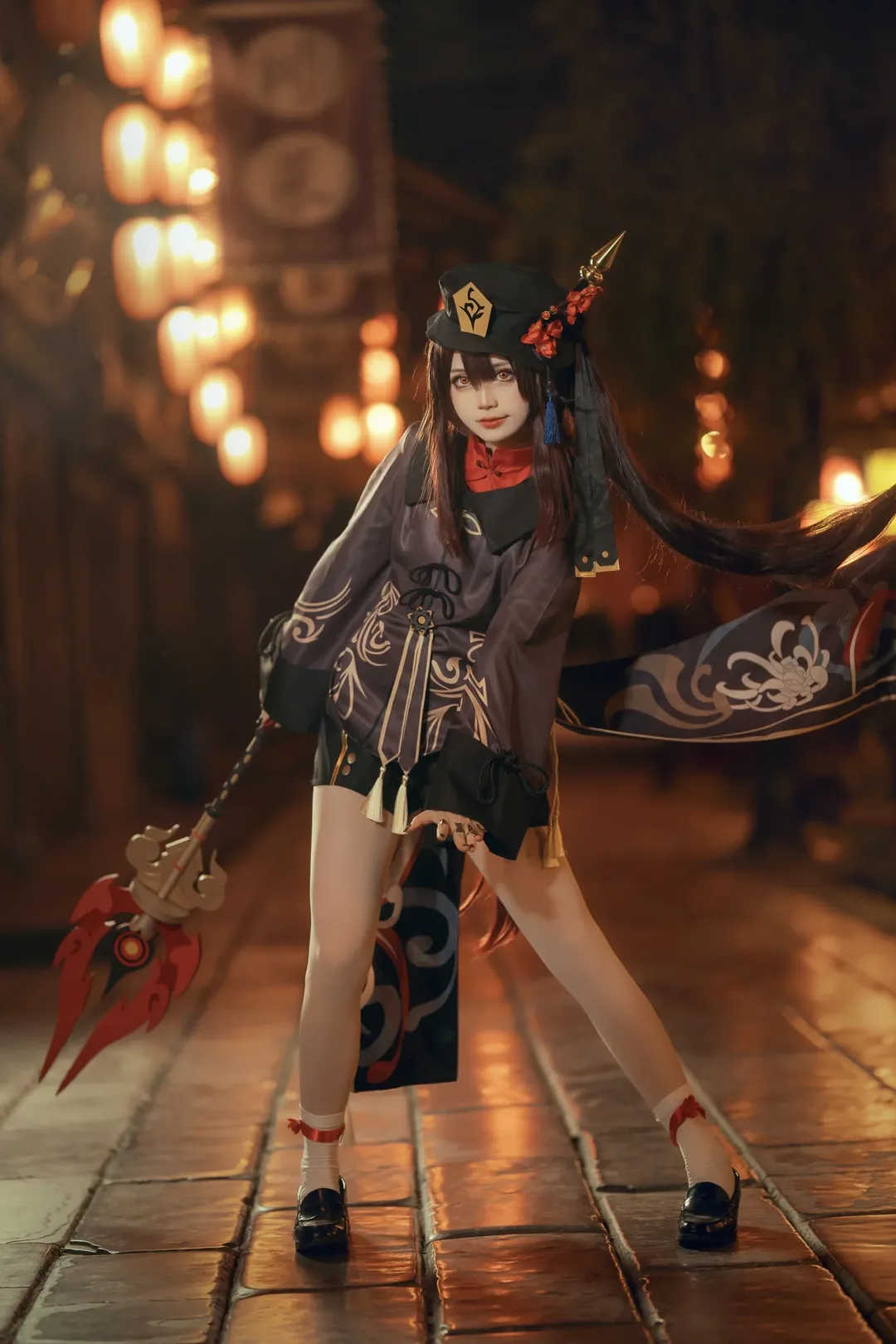 【胡桃cos】往生堂客卿的夜游锦里记 - 第 3 张