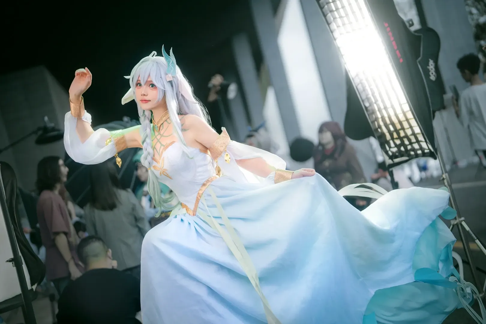 【纳西妲与大慈树王cos】原神漫展双人同框出片 - 第 1 张