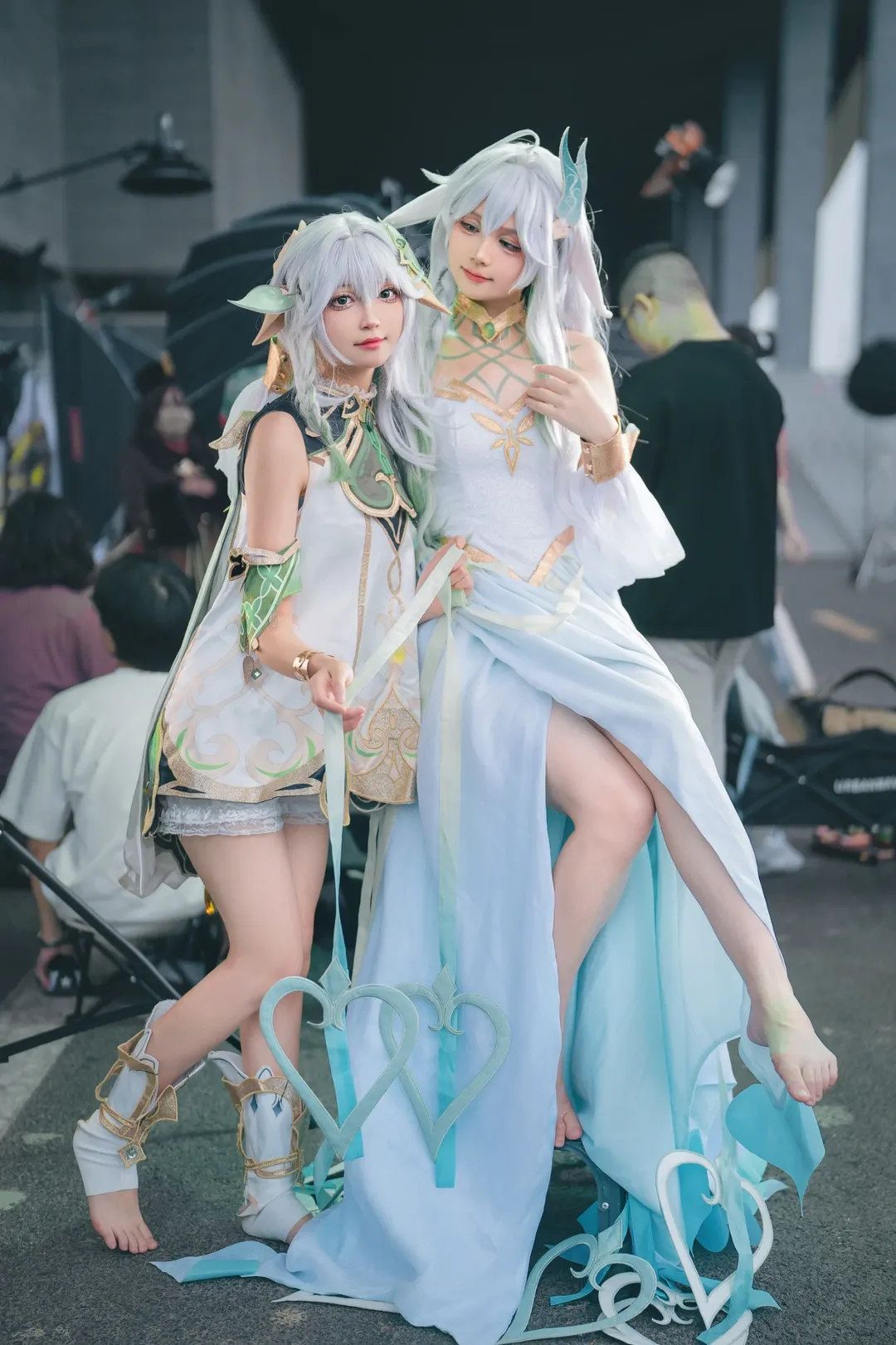 【纳西妲与大慈树王cos】原神漫展双人同框出片 - 第 3 张