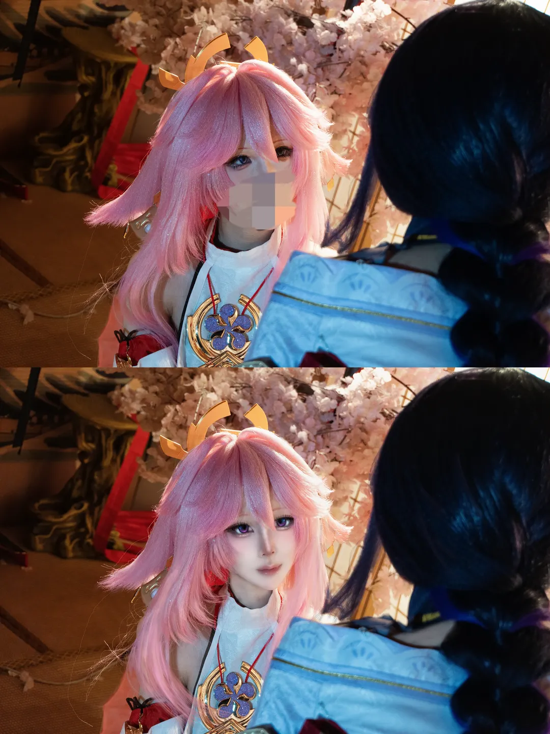 【原神cos】美图秀秀手搓仿厚涂的复健记录