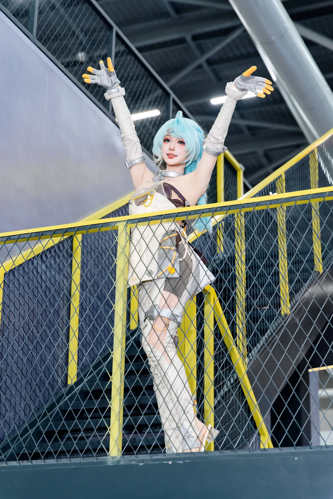 [Seed cosplay] Zenless Zone Zero Convention Scene: Light Hair Color Recreation Record - Image 1