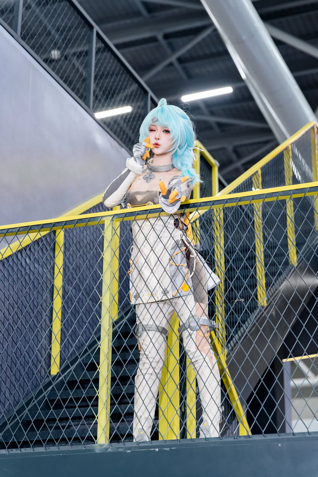 [Seed cosplay] Zenless Zone Zero Convention Scene: Light Hair Color Recreation Record - Image 2