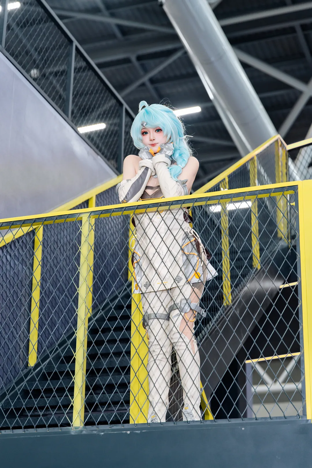 [Seed cosplay] Zenless Zone Zero Convention Scene: Light Hair Color Recreation Record - Image 4