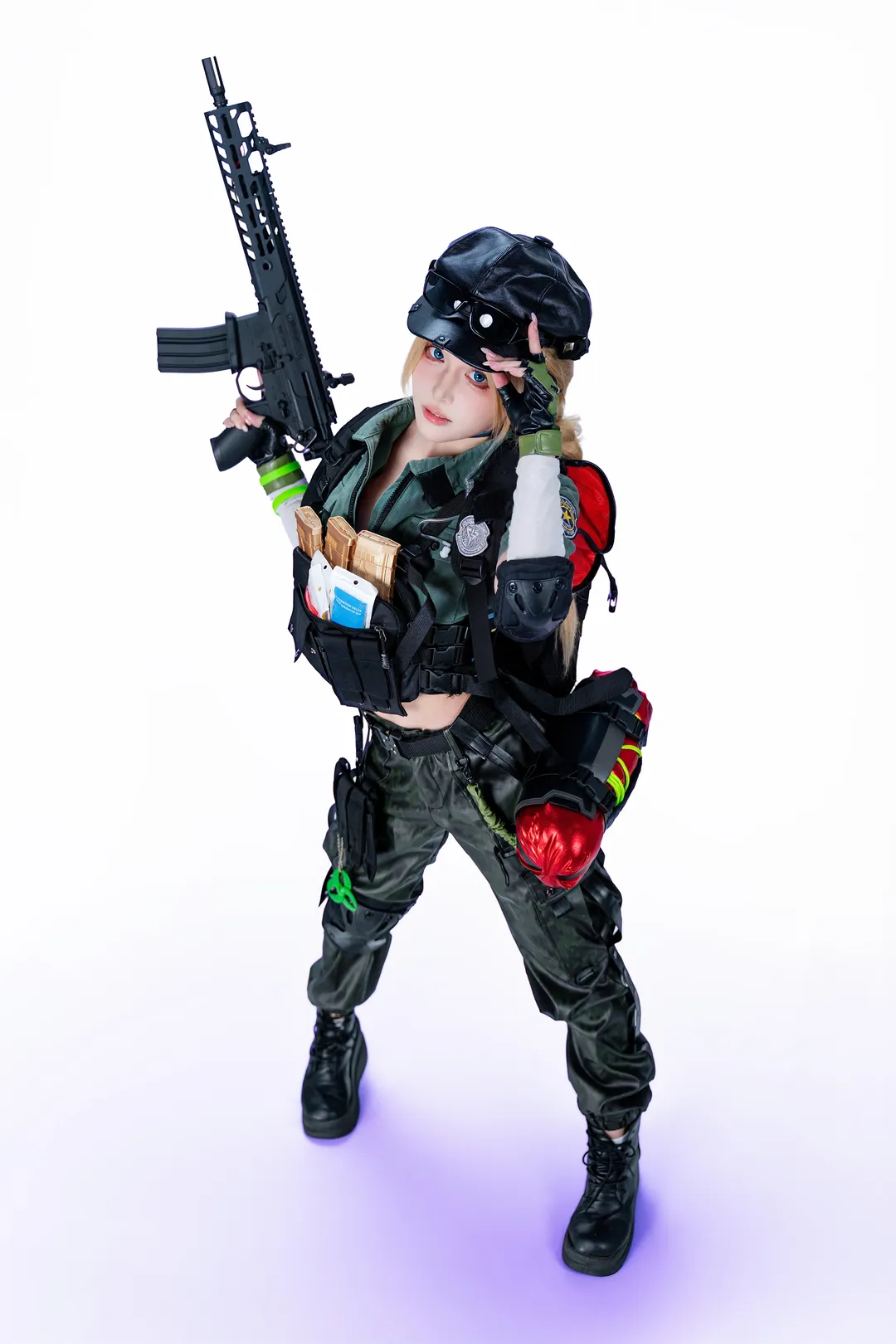 【蝶cos】三角洲行动中的战术少女，硬核与萌感的平衡 - 第 2 张