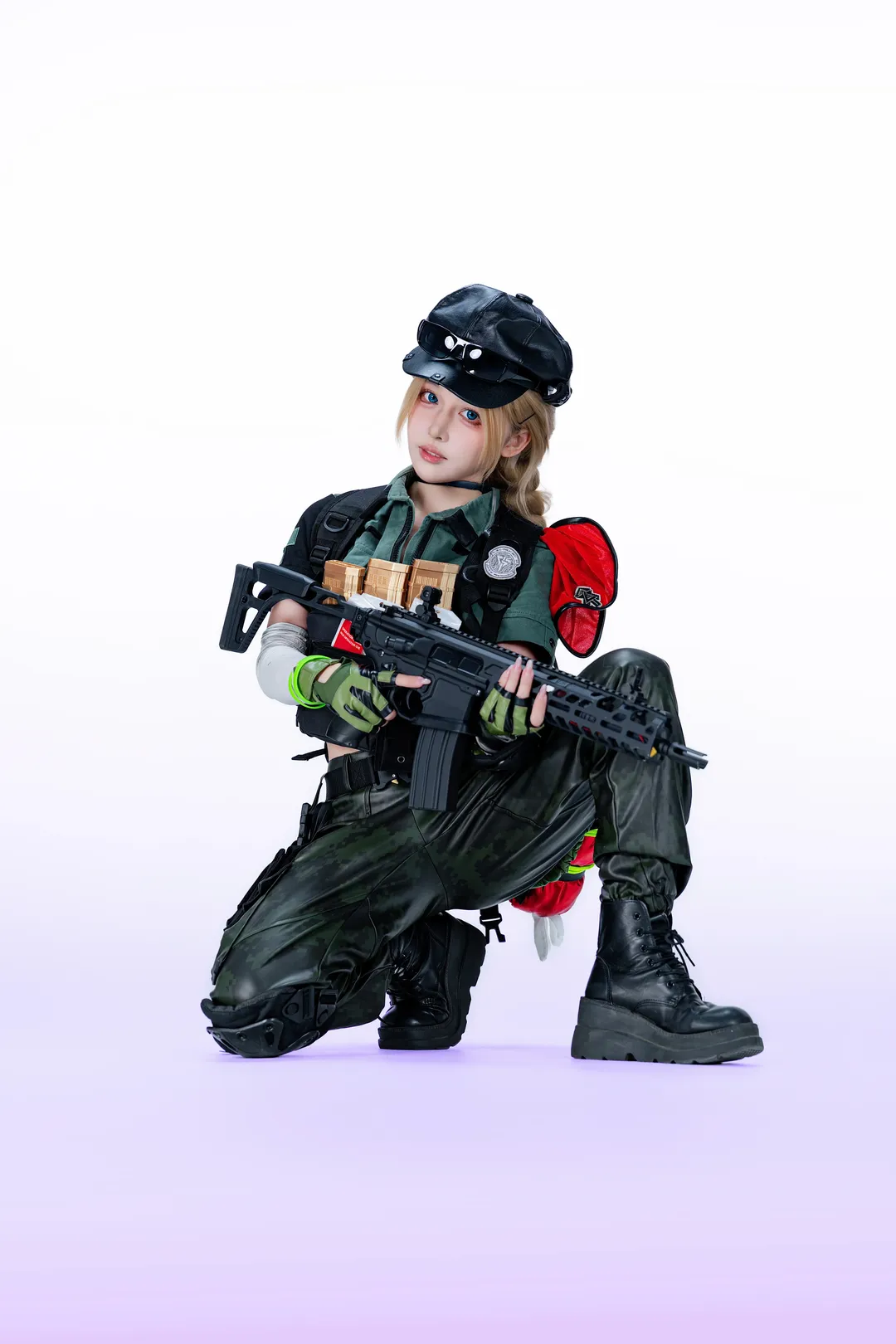 【蝶cos】三角洲行动中的战术少女，硬核与萌感的平衡 - 第 4 张