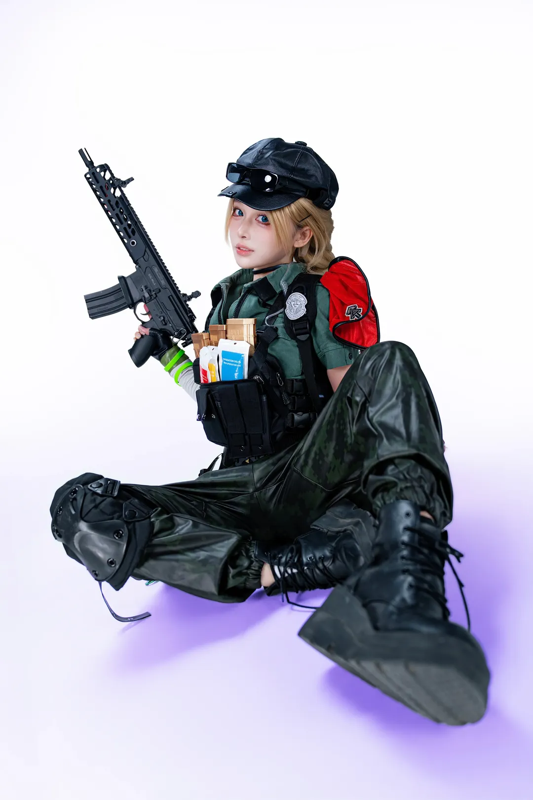 【蝶cos】三角洲行动中的战术少女，硬核与萌感的平衡 - 第 6 张