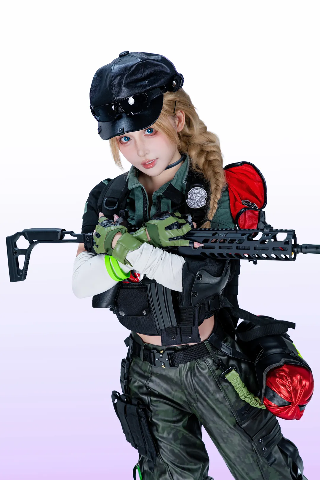 【蝶cos】三角洲行动中的战术少女，硬核与萌感的平衡 - 第 7 张