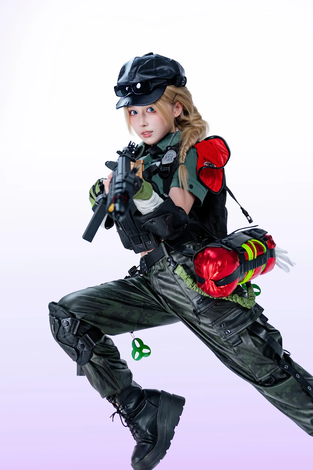 【蝶cos】三角洲行动中的战术少女，硬核与萌感的平衡 - 第 8 张