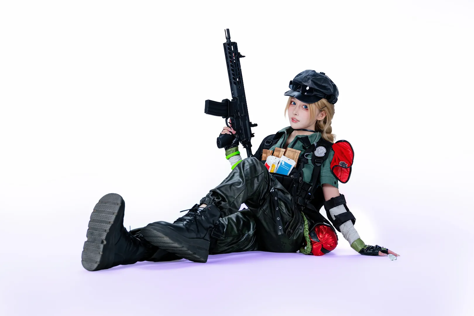 【蝶cos】三角洲行动中的战术少女，硬核与萌感的平衡 - 第 9 张