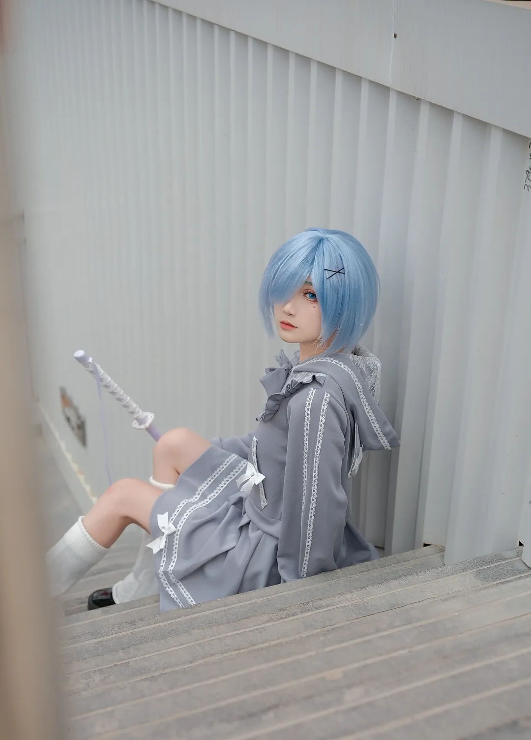 【蕾姆cos】从零开始的异世界生活 少女暴君私设出片 - 第 2 张