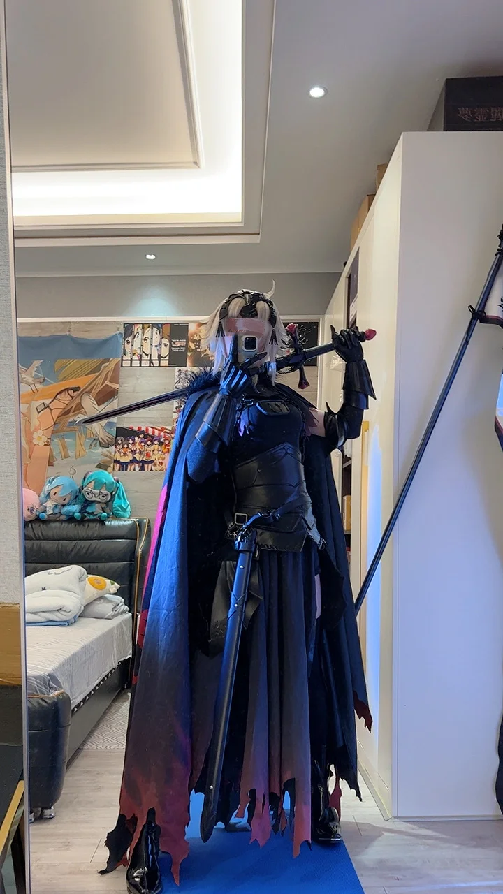 【黑贞cos】fgo旗杆可以拆三节带进展子吗？附出展心得 - 第 3 张
