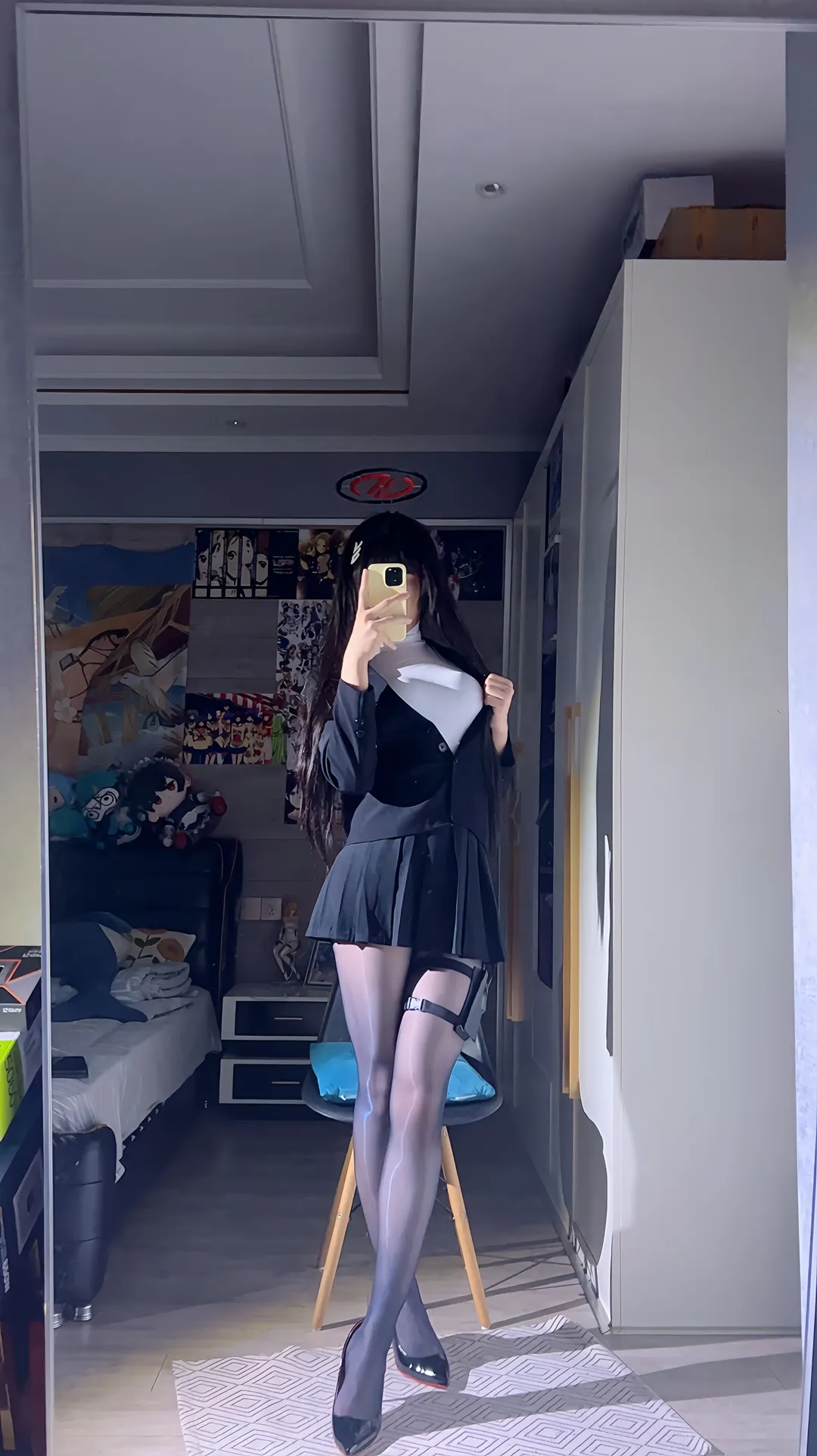 【调月莉音cos】蔚蓝档案千年毁灭菇的锐利造型