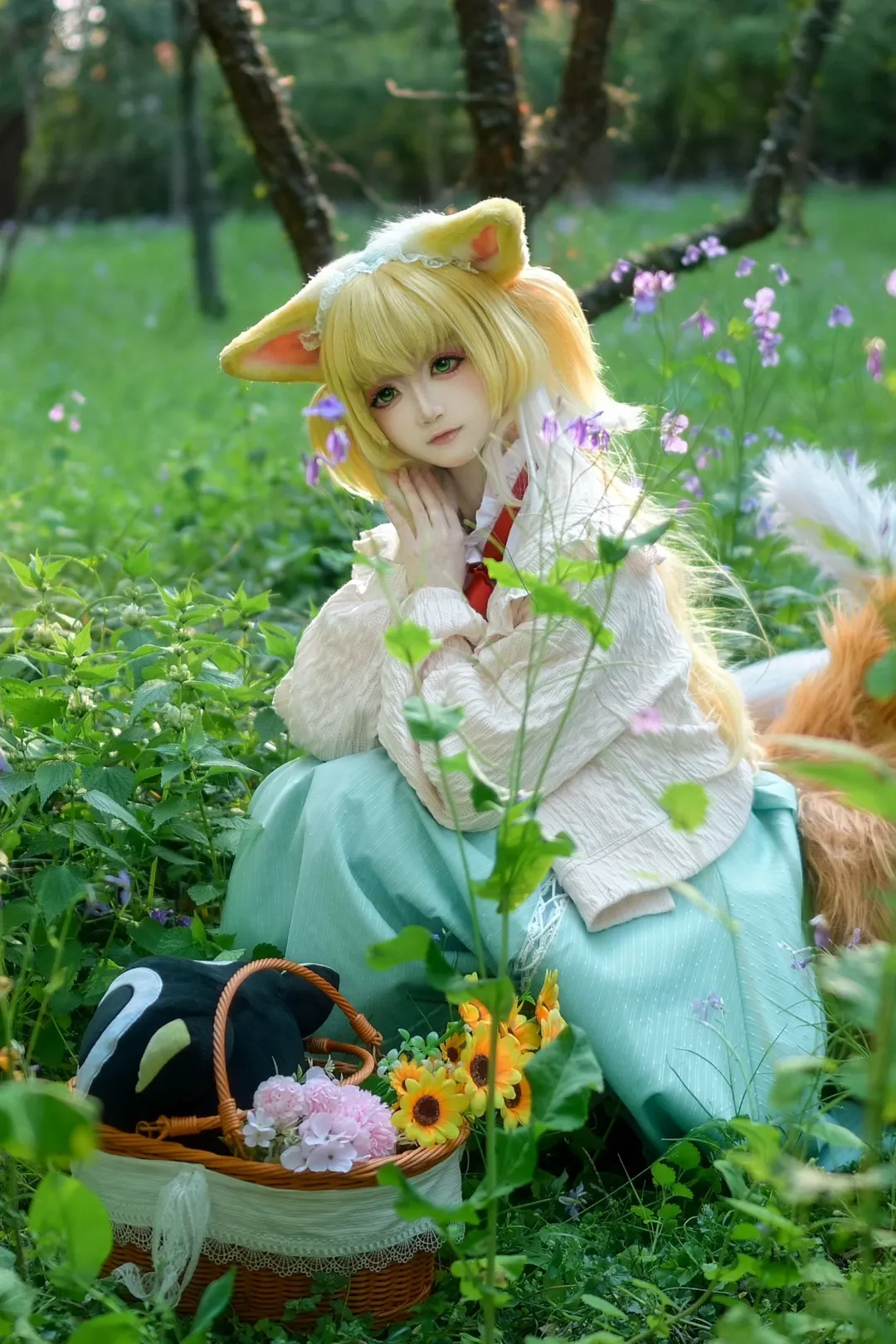 【明日方舟鈴蘭cos】盛夏林間的治癒時刻 - 第 1 張