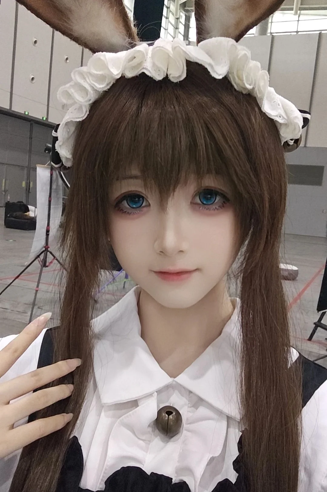 【阿米娅cos】明日方舟里的兔兔女仆拍摄花絮 - 第 3 张